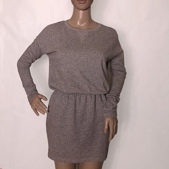 BCBG | Sweatshirt Mini Dress - Picture 2 of 7